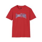 A red t-shirt with the words " little allie ".