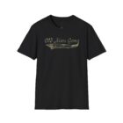 A black t-shirt with the words " all men are beautiful ".
