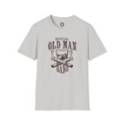 A t-shirt with an old man gang logo on it.