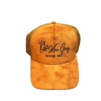 Old Man Gang Suede Trucker Caps