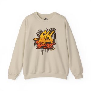 Old Man Gang Groovy Drip Crewneck Sweatshirt
