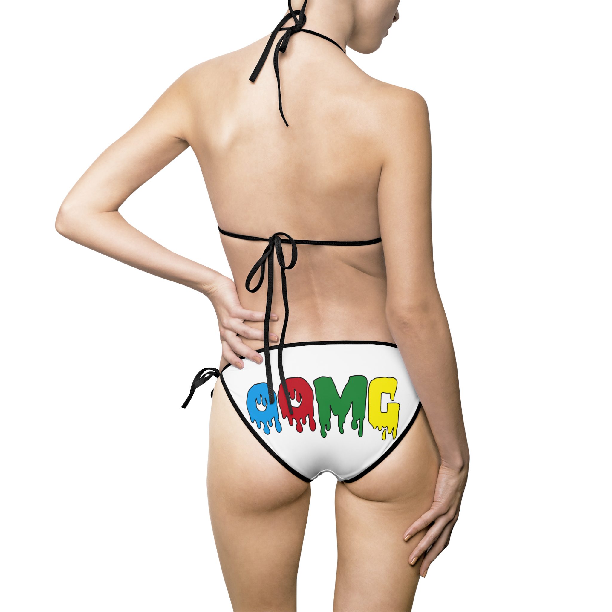 Women's OOMG Drip Bikini Swimsuit - Image 6